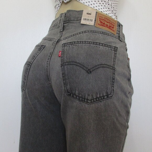 Levi's Denim - New LEVI'S Jeans Size 31 Gray Mid Rise Straight Denim